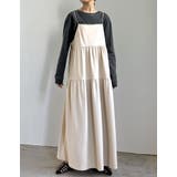 [低身長 高身長サイズ有][イージーケア]カットジョーゼットティアードバックオー… | Re:EDIT | 詳細画像10 