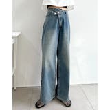 [低身長/高身長/大きいサイズ有]クロスウエストストレートコットンデニムパンツ | Re:EDIT | 詳細画像13 