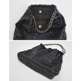 ポーチ付きプリーツチェーンストラップバッグ | Re:EDIT | 詳細画像7