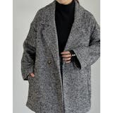 ヘリンボーンダブルジャケットコート | Re:EDIT | 詳細画像12