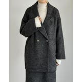 ヘリンボーンダブルジャケットコート | Re:EDIT | 詳細画像23