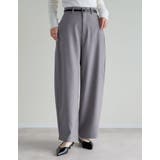 [話題のカーブパンツ][全骨格◎ 体型拾わず美脚見え][販売枚数4 5万枚突破]… | Re:EDIT | 詳細画像10 