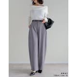 [話題のカーブパンツ][全骨格◎ 体型拾わず美脚見え][販売枚数4 5万枚突破]… | Re:EDIT | 詳細画像32 