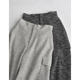 [低身長/高身長サイズ有]ツイードライクカットソーカーゴパンツ | Re:EDIT | 詳細画像2 