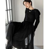 チュールドッキングニットワンピース | Re:EDIT | 詳細画像4