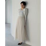 チュールドッキングニットワンピース | Re:EDIT | 詳細画像5