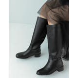 [大きいサイズ有]スタッズロングブーツ | Re:EDIT | 詳細画像2 