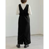 [低身長サイズ有]カットツイードウエストベルト付きジャンパースカート | Re:EDIT | 詳細画像9 