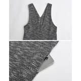 [低身長サイズ有]カットツイードウエストベルト付きジャンパースカート | Re:EDIT | 詳細画像27 