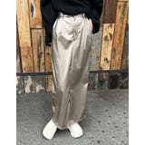 ゴールド(022) | [低身長/高身長サイズ有]メタリックフェイクレザータイトスカート | Re:EDIT