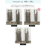 [低身長/高身長サイズ有]メタリックフェイクレザータイトスカート | Re:EDIT | 詳細画像38 