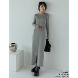 [低身長サイズ有]前後2WAYラメリブニットナロースカート | Re:EDIT | 詳細画像6 