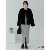 [低身長サイズ有]前後2WAYラメリブニットナロースカート | Re:EDIT | 詳細画像10 