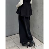 [低身長/高身長サイズ有]微起毛ツイルラップ風スカート | Re:EDIT | 詳細画像31 