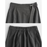 [低身長/高身長サイズ有]微起毛ツイルラップ風スカート | Re:EDIT | 詳細画像34 