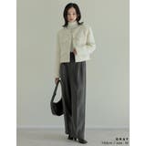 微起毛ツイルダブルタックワイドパンツ | Re:EDIT | 詳細画像13