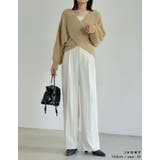 微起毛ツイルダブルタックワイドパンツ | Re:EDIT | 詳細画像16