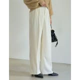 微起毛ツイルダブルタックワイドパンツ | Re:EDIT | 詳細画像17