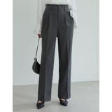 微起毛ツイルダブルタックワイドパンツ | Re:EDIT | 詳細画像4