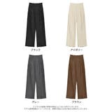 微起毛ツイルダブルタックワイドパンツ | Re:EDIT | 詳細画像18