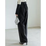 微起毛ツイルダブルタックワイドパンツ | Re:EDIT | 詳細画像28