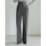 微起毛ツイルダブルタックワイドパンツ | Re:EDIT | 詳細画像34