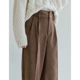 微起毛ツイルダブルタックワイドパンツ | Re:EDIT | 詳細画像39