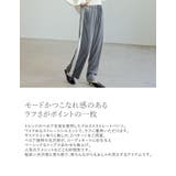 ベロアドロストストレートトラックパンツ | Re:EDIT | 詳細画像7 