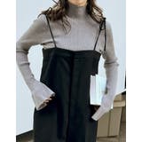 [低身長/高身長サイズ有][入卒式 セレモニー]ウールタッチリボンサロペット | Re:EDIT | 詳細画像15 