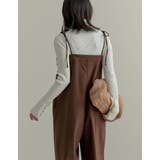 [低身長/高身長サイズ有][入卒式 セレモニー]ウールタッチリボンサロペット | Re:EDIT | 詳細画像29 