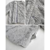 フェイクファーパールモチーフノーカラーコート | Re:EDIT | 詳細画像25