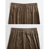 [低身長/高身長サイズ有]カットベロアスリットカーゴスカート | Re:EDIT | 詳細画像24 