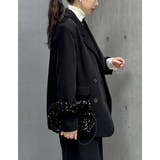 微起毛ツイルダブルテーラードジャケット | Re:EDIT | 詳細画像14