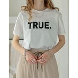 TRUEメタリックロゴプリントTシャツ | Re:EDIT | 詳細画像11