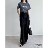 TRUEメタリックロゴプリントTシャツ | Re:EDIT | 詳細画像13