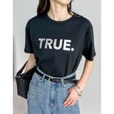 TRUEメタリックロゴプリントTシャツ | Re:EDIT | 詳細画像22