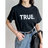 TRUEメタリックロゴプリントTシャツ | Re:EDIT | 詳細画像24