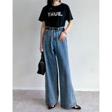 TRUEメタリックロゴプリントTシャツ | Re:EDIT | 詳細画像25