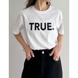TRUEメタリックロゴプリントTシャツ | Re:EDIT | 詳細画像34
