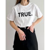 TRUEメタリックロゴプリントTシャツ | Re:EDIT | 詳細画像35