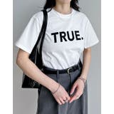 TRUEメタリックロゴプリントTシャツ | Re:EDIT | 詳細画像37
