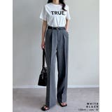 TRUEメタリックロゴプリントTシャツ | Re:EDIT | 詳細画像38