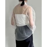 チュールボリュームスリーブシアーシャツ | Re:EDIT | 詳細画像13