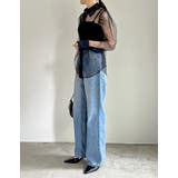 チュールボリュームスリーブシアーシャツ | Re:EDIT | 詳細画像9