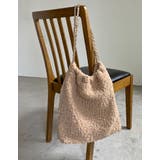 ベージュ(004) | [2点セット]ミニポーチ付テディボアチェーンストラップバッグ | Re:EDIT