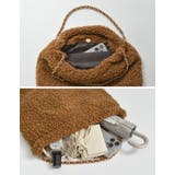 [2点セット]ミニポーチ付テディボアチェーンストラップバッグ | Re:EDIT | 詳細画像12 