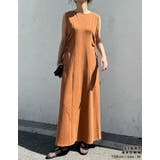 [低身長/高身長サイズ有]ウエストカットワークギャザーノースリーブワンピース | Re:EDIT | 詳細画像15 