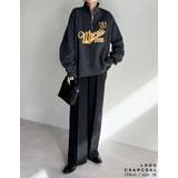 選べる裏起毛オーバーサイズハーフジップスウェット | Re:EDIT | 詳細画像13