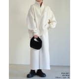 選べる裏起毛オーバーサイズハーフジップスウェット | Re:EDIT | 詳細画像24