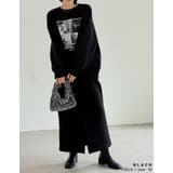 [低身長サイズ有]裏起毛フロントスリットナロースカート | Re:EDIT | 詳細画像10 